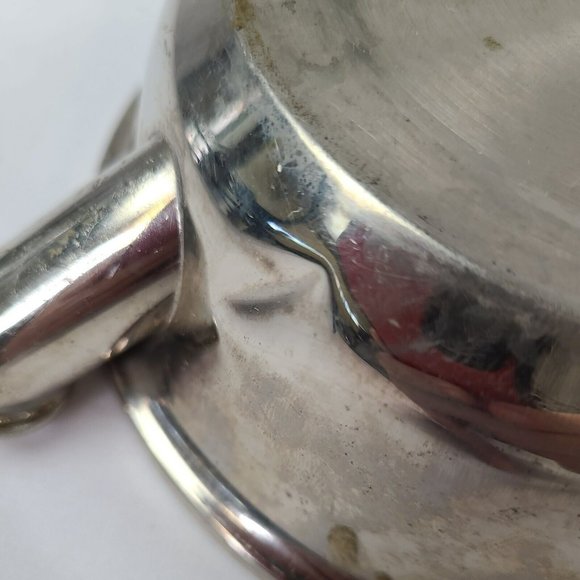 VTG Child Porcelain Warming Bowl w Reservoir Colonial Plate USA Little Bo Peep - Picture 11 of 13